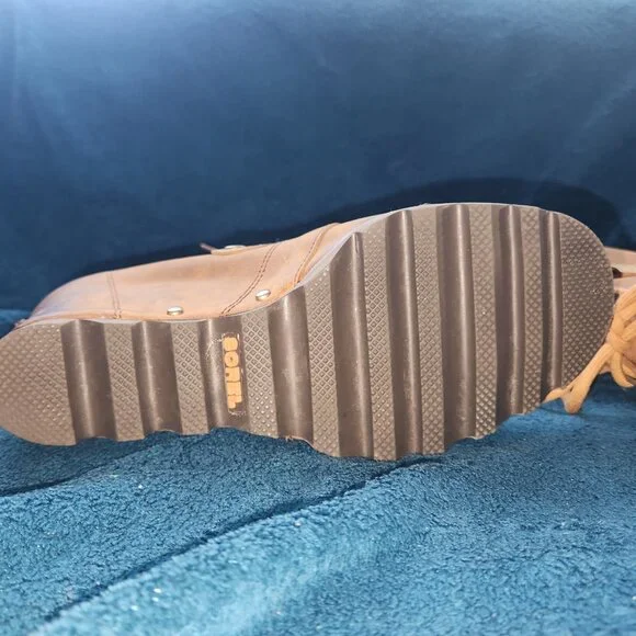 ✨ SOREL “Joan of Arctic Wedge” Waterproof Leather Boots – Women’s Size 7 (NWOT) - Picture 15 of 16